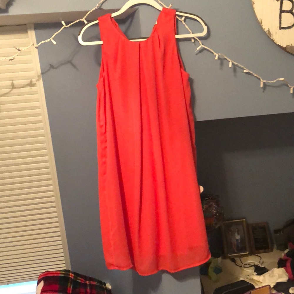 Orange dress